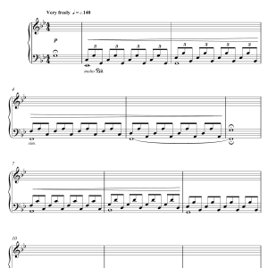 Johann Johannsson Melancholia (from Sicario) Musik Noten - Piano Solo - 124029-0