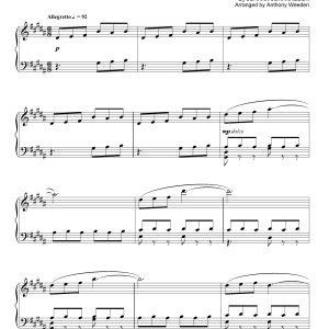 Johann Johannsson Rowing (from The Theory Of Everything) Musik Noten - Piano Solo - 158166-0