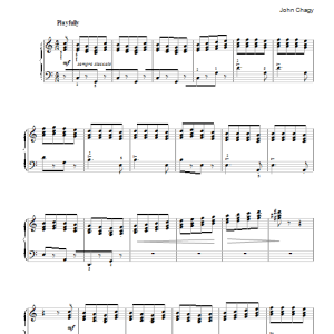John Chagy Toccatina Musik Noten - Piano Solo - 110945-0