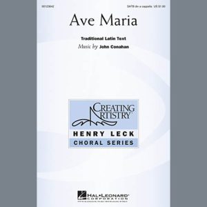 John Conahan Ave Maria Musik Noten - SATB Choir - 151054-thumbnail