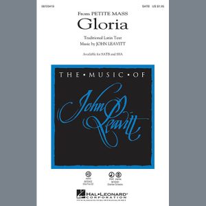 John Leavitt Gloria (from Petite Mass) Musik Noten - SSA Choir - 89395-thumbnail