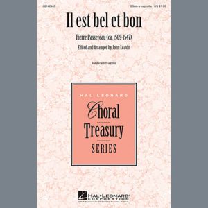 John Leavitt Il Est Bel Et Bon (A Good And Handsome Man) Musik Noten - SATB Choir - 162045-thumbnail