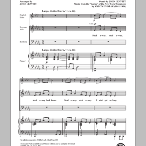 John Leavitt Steal Away (Steal Away To Jesus) Musik Noten - SAB Choir - 78133-0