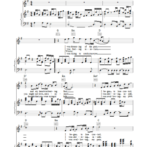 John Lennon Jealous Guy Musik Noten - Piano Chords/Lyrics - 109444-0