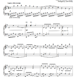 John Purifoy Abide With Me Musik Noten - Piano Solo - 151047-0