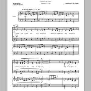 John Purifoy Billy Boy Musik Noten - SATB Choir - 96934-0
