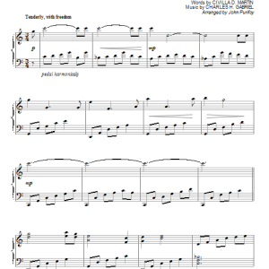 John Purifoy His Eye Is On The Sparrow Musik Noten - Piano Solo - 151045-0