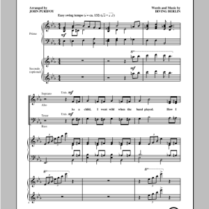 John Purifoy I Love A Piano Musik Noten - SATB Choir - 98169-0