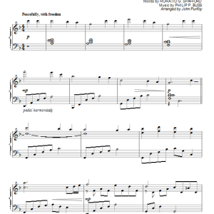John Purifoy It Is Well With My Soul Musik Noten - Piano Solo - 151043-0