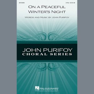 John Purifoy On A Peacful Winter's Night Musik Noten - 2-Part Choir - 89336-thumbnail