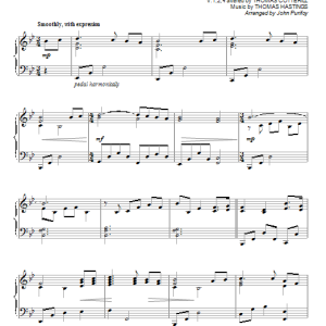 John Purifoy Rock Of Ages Musik Noten - Piano Solo - 151017-0