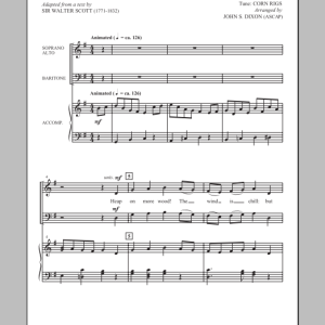 John S. Dixon Heap On More Wood Musik Noten - SAB Choir - 89144-0