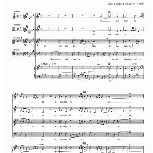 John Shepherd In Manus Tuas Musik Noten - SATB Choir - 121891-0