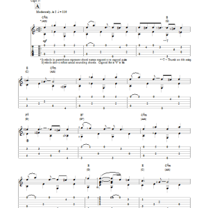 John Williams Cantina Band (from Star Wars: A New Hope) (arr. Ben Woolman) Musik Noten - Solo Guitar - 151988-0