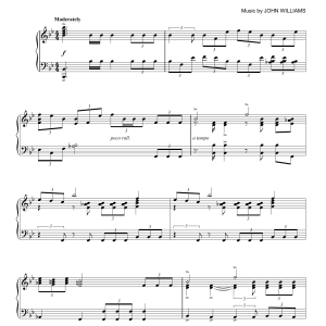 John Williams Main Title And The Attack On The Jakku Village Musik Noten - Piano Solo - 163144-0