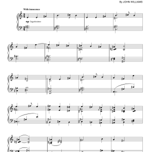 John Williams Sophie's Theme Musik Noten - Easy Guitar Tab - 178760-0