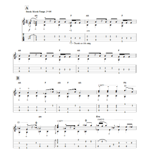 John Williams The Imperial March (Darth Vader's Theme) (arr. Ben Woolman) Musik Noten - Solo Guitar - 151817-0