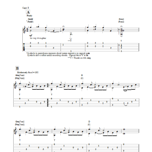 John Williams Theme From Close Encounters Of The Third Kind (arr. Ben Woolman) Musik Noten - Solo Guitar - 151818-0