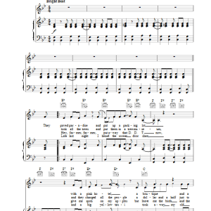 Joni Mitchell Big Yellow Taxi Musik Noten - Piano Chords/Lyrics - 109908-0
