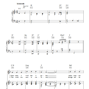 Joseph Gilbert Let Bygones Be Bygones Musik Noten - Piano, Vocal & Guitar Chords - 110559-0