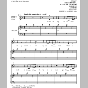Joseph M. Martin A Celebration Of Carols Musik Noten - SATB Choir - 89017-0