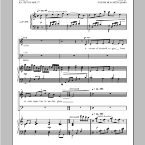 Joseph M. Martin The Path We Walk Musik Noten - SATB Choir - 96339-0