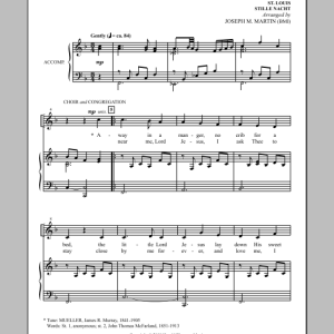 Joseph Martin Cradle Carols (from Carols For Choir And Congregation) Musik Noten - SATB Choir - 99085-0