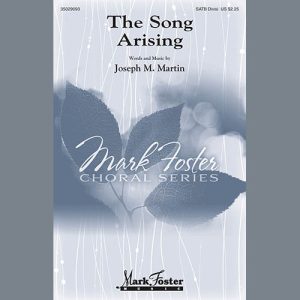 Joseph Martin The Song Arising Musik Noten - SATB Choir - 153891-thumbnail