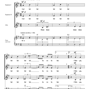 Julian Gomez Giraldo Juego A Que Me Quemo (Chispa Candela) Musik Noten - SSA Choir - 66803-0
