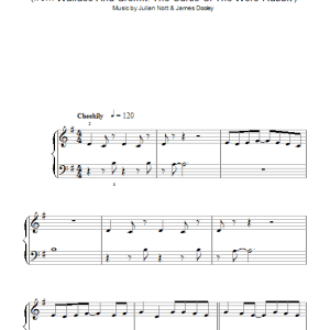 Julian Nott A Grand Day Out (from Wallace And Gromit: The Curse Of The Were-Rabbit) Musik Noten - Easy Piano - 102908-0
