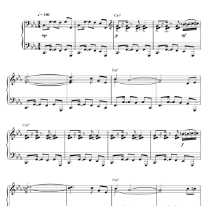 Justin Hurwitz Overture (from Whiplash) Musik Noten - Piano Solo - 123573-0