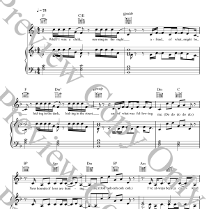 Kate Bush Hounds Of Love Musik Noten - Guitar Chords/Lyrics - 116618-0