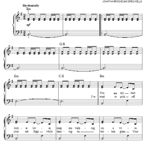 Katy Perry Choose Your Battles Musik Noten - Easy Piano - 152776-0