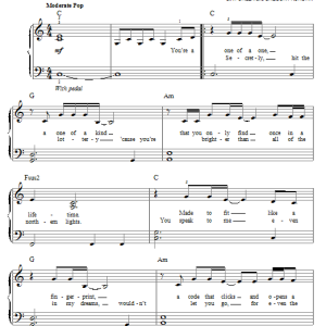 Katy Perry Double Rainbow Musik Noten - Easy Piano - 152799-0
