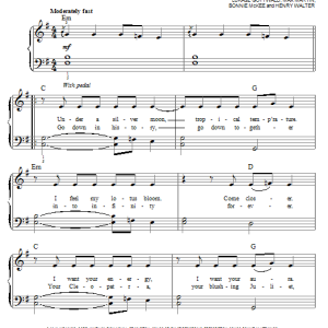 Katy Perry Legendary Lovers Musik Noten - Easy Piano - 152797-0