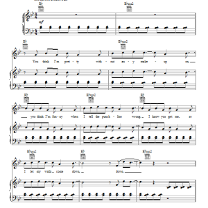 Katy Perry Teenage Dream Musik Noten - Ukulele Chords/Lyrics - 96394-0