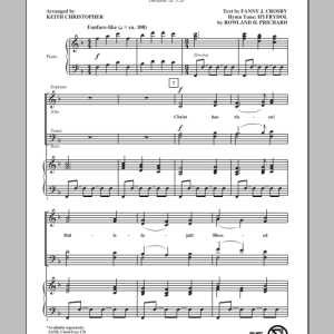 Keith Christopher Christ Is Risen! Hallelujah! Musik Noten - SATB Choir - 86236-0