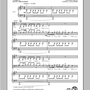 Keith Christopher Rushin' In Like A Mighty Wind! Musik Noten - SATB Choir - 93603-0