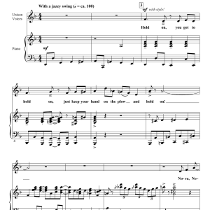 Ken Berg Hold On! Musik Noten - 2-Part Choir - 69714-0