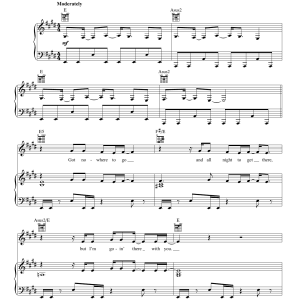 Kenny Chesney Til It's Gone Musik Noten - Piano, Vocal & Guitar Chords - 157509-0