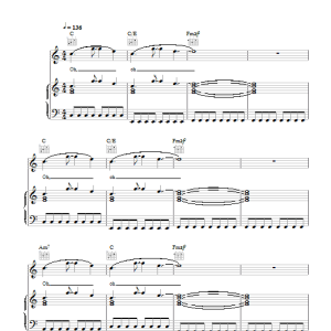 Kings Of Leon Use Somebody Musik Noten - Easy Piano - 150139-0