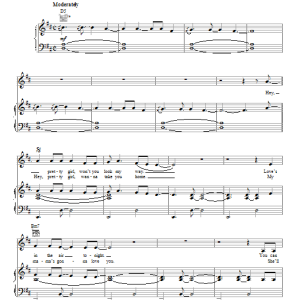 Kip Moore Hey Pretty Girl Musik Noten - Piano, Vocal & Guitar Chords - 150487-0