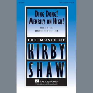Kirby Shaw Ding Dong! Merrily On High! Musik Noten - SATB Choir - 96592-thumbnail
