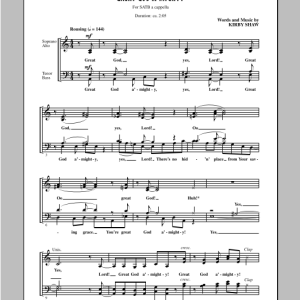 Kirby Shaw Great God A'Mighty Musik Noten - SATB Choir - 97611-0