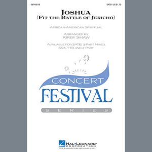 Kirby Shaw Joshua (Fit The Battle Of Jericho) Musik Noten - SATB Choir - 97622-thumbnail