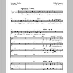 Kirke Mechem Daybreak In Alabama Musik Noten - SATB Choir - 95802-0