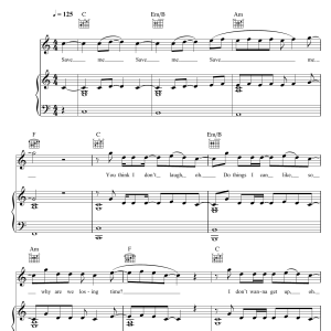 Klingande Jubel Musik Noten - Piano, Vocal & Guitar Chords - 118700-0