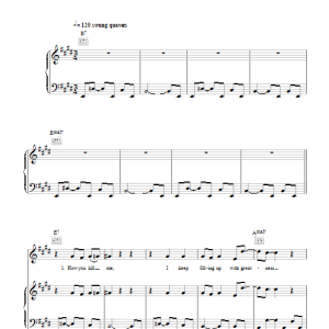 KT Tunstall How You Kill Me Musik Noten - Piano, Vocal & Guitar Chords - 116718-0