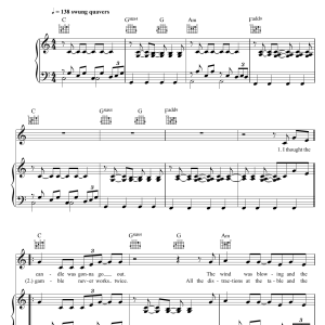 KT Tunstall Invisible Empire Musik Noten - Piano, Vocal & Guitar Chords - 116931-0