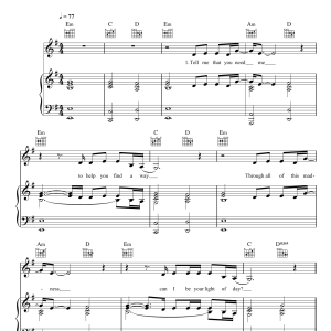Kygo Nothing Left (featuring William Heard) Musik Noten - Piano, Vocal & Guitar Chords - 121874-0
